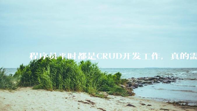 程序员平时都是CRUD开发工作，真的需要深入理解原理性的知识点吗？