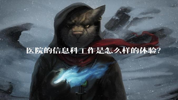 医院的信息科工作是怎么样的体验？