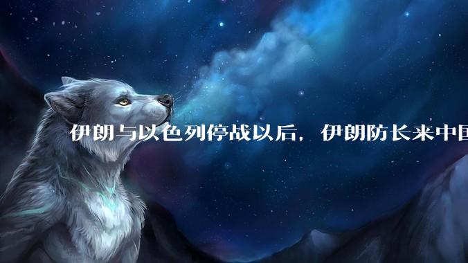 伊朗与以色列停战以后，伊朗防长来中国欲购买歼十c，红旗9？能不能把当年买俄罗su35顺便卖伊朗？